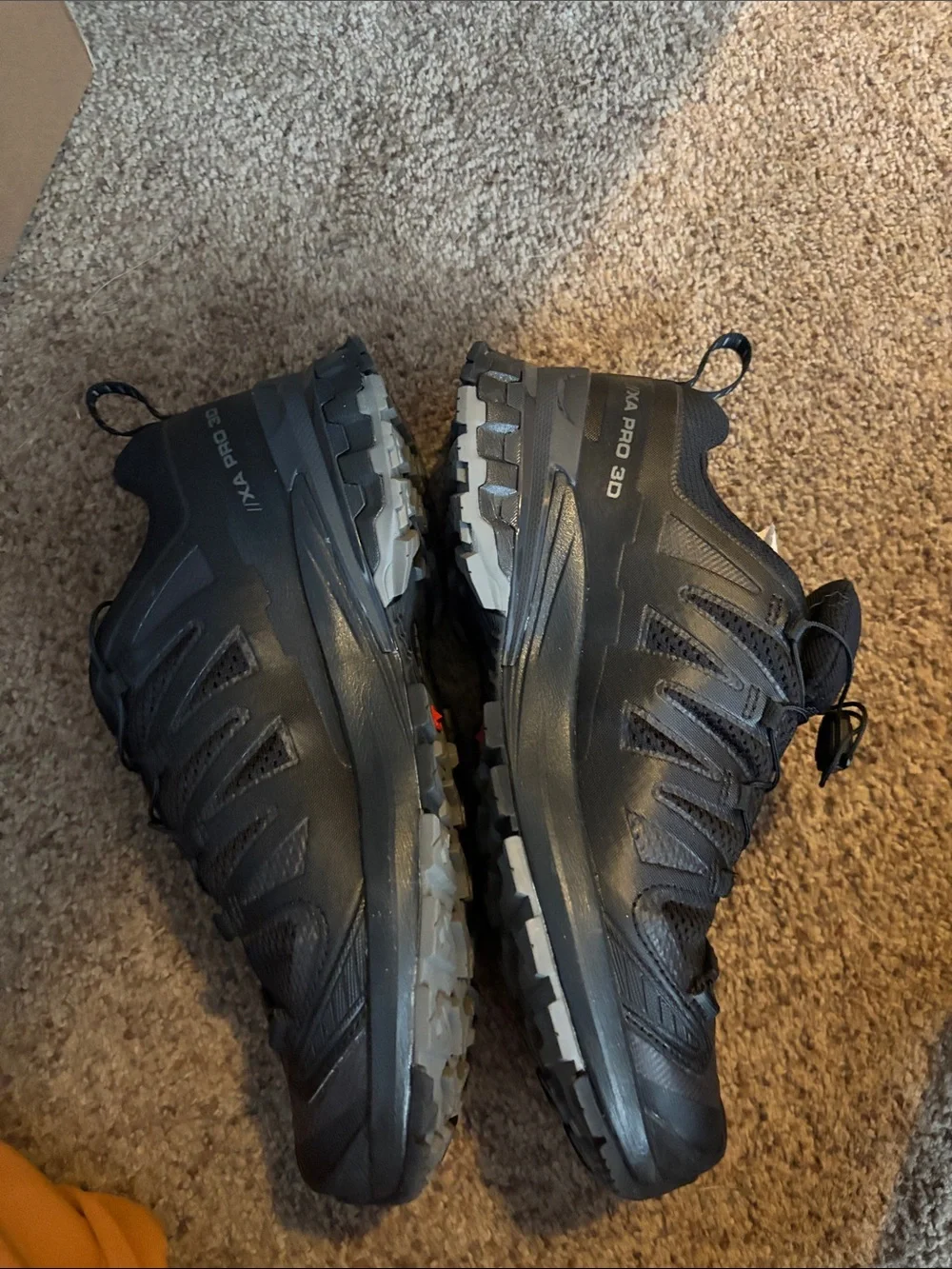 Salomon Men's XA pro 3D V9 wide size 8 black new with box
